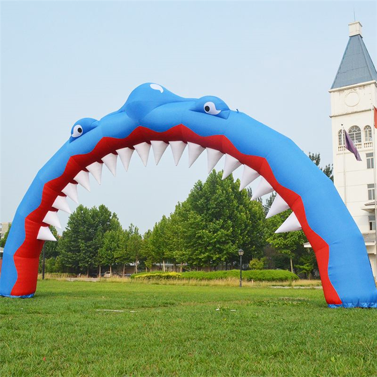 丰宁鲨鱼广告拱门